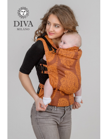 Diva Essenza Wrap Conversion Buckle Carrier: Terracotta