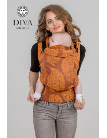 Diva Essenza Wrap Conversion Buckle Carrier: Terracotta