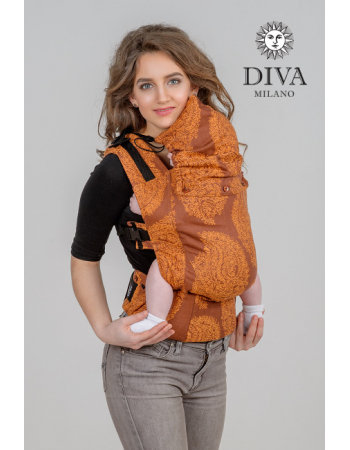 Diva Essenza Wrap Conversion Buckle Carrier: Terracotta