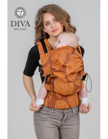Diva Essenza Wrap Conversion Buckle Carrier: Terracotta