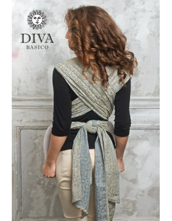 Diva Toddler Mei Tai 100% cotton: Damasco
