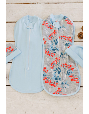 Swaddle Pods Set, Berry (Warm)