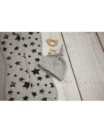 Swaddle Pods Set, Black Stars (Warm)