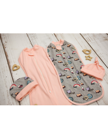 Swaddle Pods Set, Space Cats (Warm)