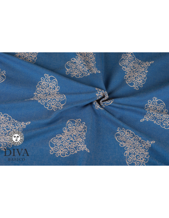 Diva Basico 100% cotton: Azzurro Ring Sling