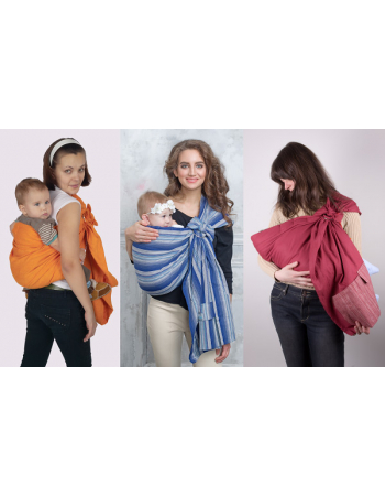 Simple Ring Sling Bayushka, Savanna - 2-Layered