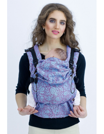 Diva Milano LE Wrap Conversion Buckle Carrier: Veneziano CelesteDiva Milano LE Wrap Conversion Buckle Carrier: Veneziano Lilla