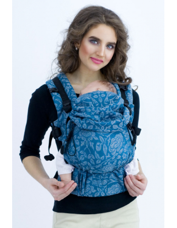 Diva Milano LE Wrap Conversion Buckle Carrier: Diamante Petrel