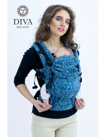 Diva Milano LE Wrap Conversion Buckle Carrier: Diamante Petrel