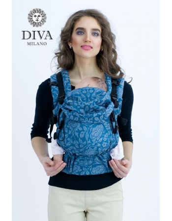 Diva Milano LE Wrap Conversion Buckle Carrier: Diamante Petrel