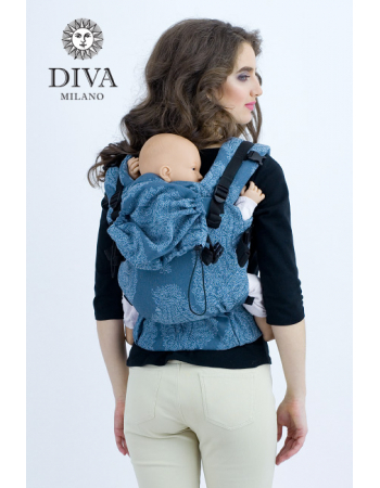 Diva Essenza Wrap Conversion Buckle Carrier: Eclipse Linen, The One!