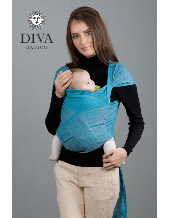 Diva Basico Mei Tai 100% cotton: Lago