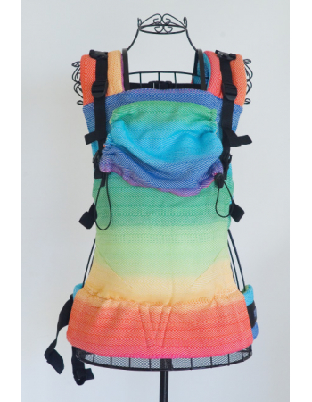 Diva Didymos LE Wrap Conversion Buckle Carrier: Lisca Rainbow