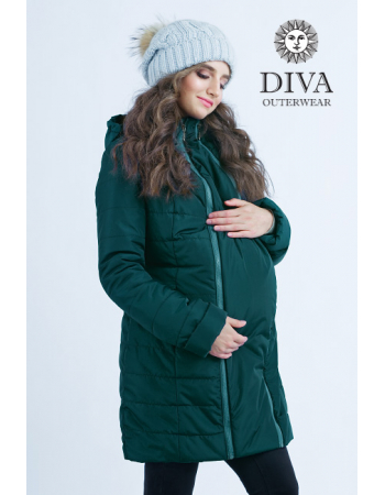 Babywearing Winter Coat 4 in 1 with a Back-Carry Option, Mare