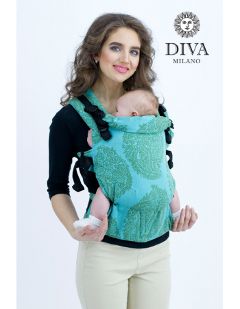 Diva Essenza Wrap Conversion Buckle Carrier: Menta Bamboo, The One!
