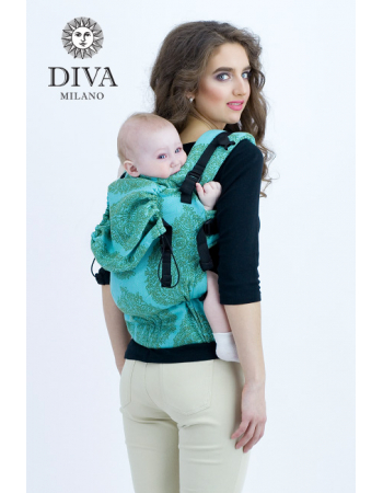 Diva Essenza Wrap Conversion Buckle Carrier: Menta Bamboo, The One!