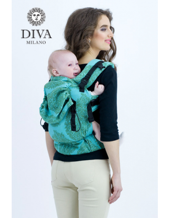 Diva Essenza Wrap Conversion Buckle Carrier: Menta Bamboo, The One!