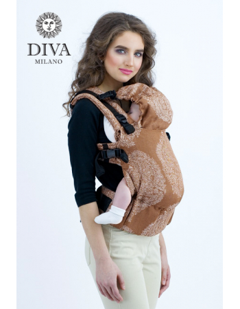 Diva Essenza Wrap Conversion Buckle Carrier: Moka Linen, The One!