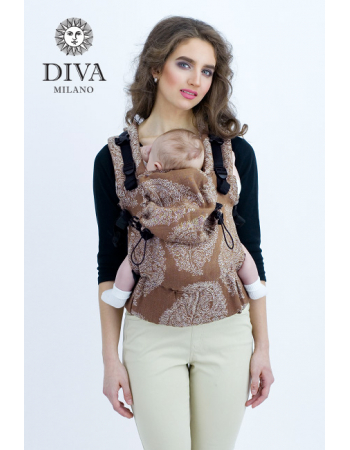 Diva Essenza Wrap Conversion Buckle Carrier: Moka Linen, The One!