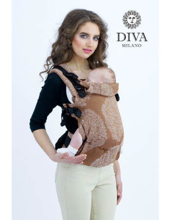 Diva Essenza Wrap Conversion Buckle Carrier: Moka Linen, The One!