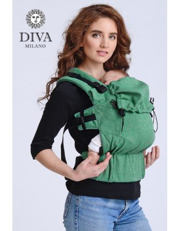 Diva Basico Wrap Conversion Buckle Carrier: Basico Aloe, The One!