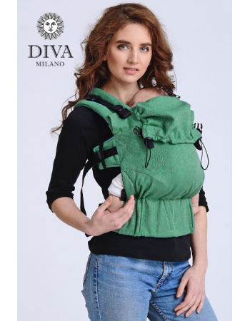 Diva Basico Wrap Conversion Buckle Carrier: Basico Aloe, The One!