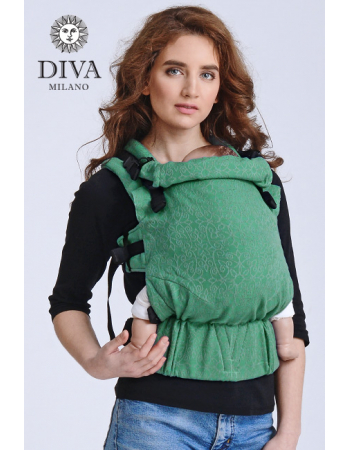 Diva Basico Wrap Conversion Buckle Carrier: Basico Aloe, The One!