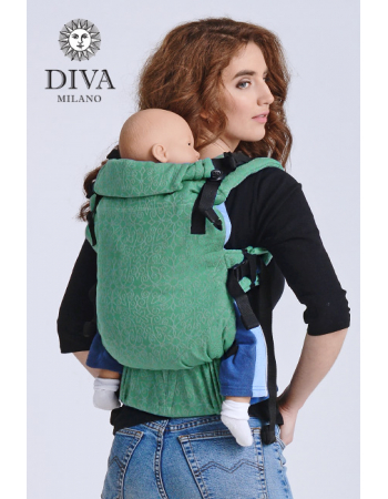 Diva Basico Wrap Conversion Buckle Carrier: Basico Aloe, The One!