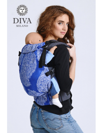 Diva Half Wrap Conversion Buckle Carrier: Azzurro, The One!