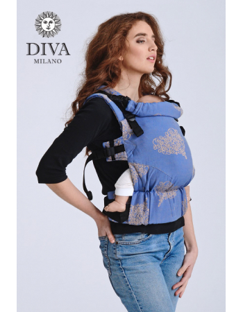 Diva Basico Wrap Conversion Buckle Carrier: Azzurro, The One!