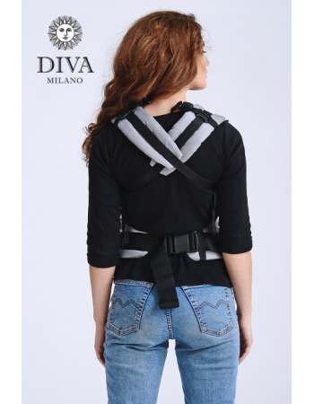 Diva Half Wrap Conversion Buckle Carrier: Basico Azzurro, The One!