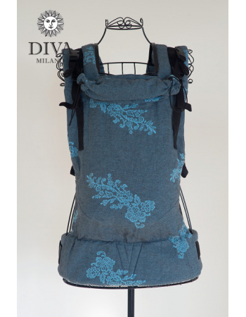 Diva Milano LE Wrap Conversion Buckle Carrier: Reticella Diamante Cielo