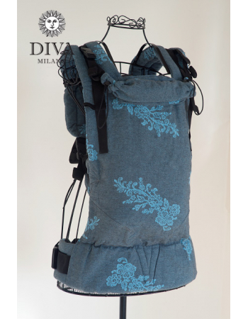 Diva Milano LE Wrap Conversion Buckle Carrier: Reticella Diamante Cielo