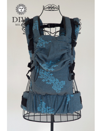 Diva Milano LE Wrap Conversion Buckle Carrier: Reticella Diamante Cielo