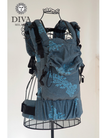 Diva Milano LE Wrap Conversion Buckle Carrier: Reticella Diamante Cielo