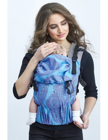 Diva Half Wrap Conversion Buckle Carrier: Celeste Bamboo, The One!