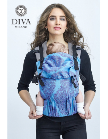 Diva Half Wrap Conversion Buckle Carrier: Celeste, The One!