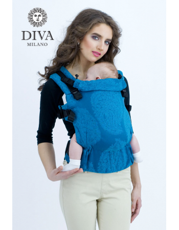 Diva Essenza Wrap Conversion Buckle Carrier: Ceruleo, The One!