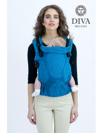 Diva Essenza Wrap Conversion Buckle Carrier: Ceruleo, The One!