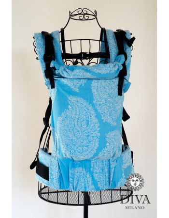 Diva Essenza Wrap Conversion Buckle Carrier: Cielo Bamboo, The One!
