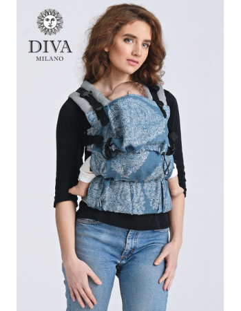 Diva Half Wrap Conversion Buckle Carrier: Eclipse Linen, The One!