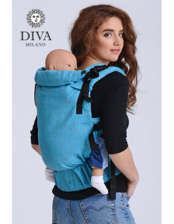 Diva Basico Wrap Conversion Buckle Carrier: Basico Lago, The One!