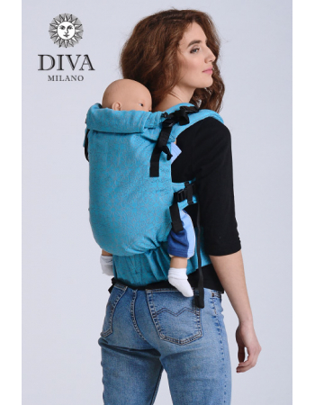 Diva Basico Wrap Conversion Buckle Carrier: Basico Lago, The One!