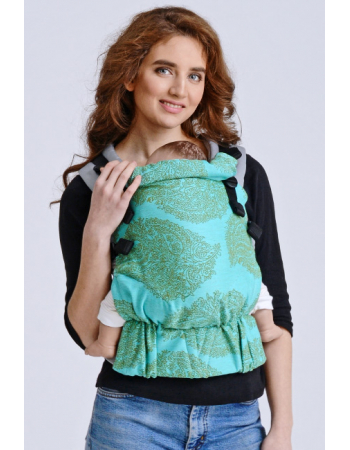 Diva Half Wrap Conversion Buckle Carrier: Menta, The One!