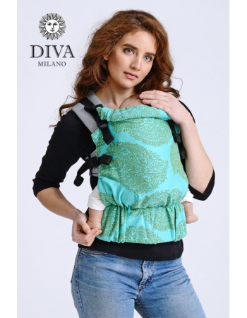 Diva Half Wrap Conversion Buckle Carrier: Menta, The One!