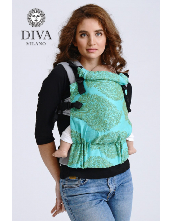 Diva Half Wrap Conversion Buckle Carrier: Menta, The One!