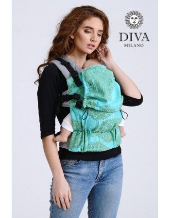 Diva Half Wrap Conversion Buckle Carrier: Menta, The One!