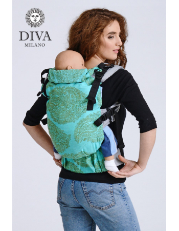 Diva Half Wrap Conversion Buckle Carrier: Menta, The One!