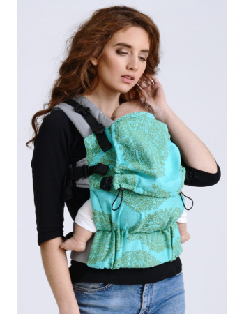 Diva Half Wrap Conversion Buckle Carrier: Menta Bamboo, The One!