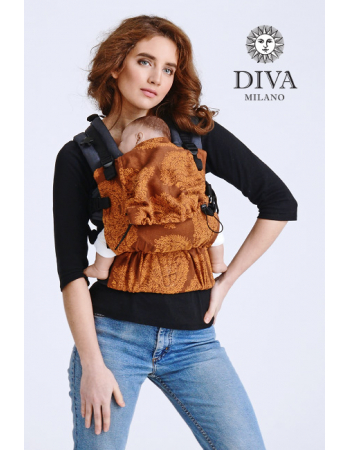 Diva Half Wrap Conversion Buckle Carrier: Terracotta, The One!